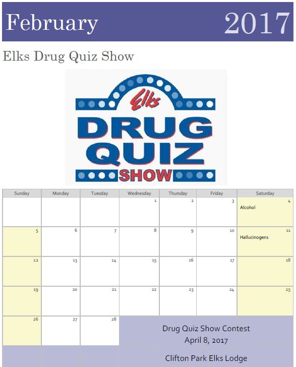 February
                Event Calendar